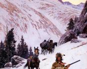 Indian Family Winter Move - 亨利·法尔尼